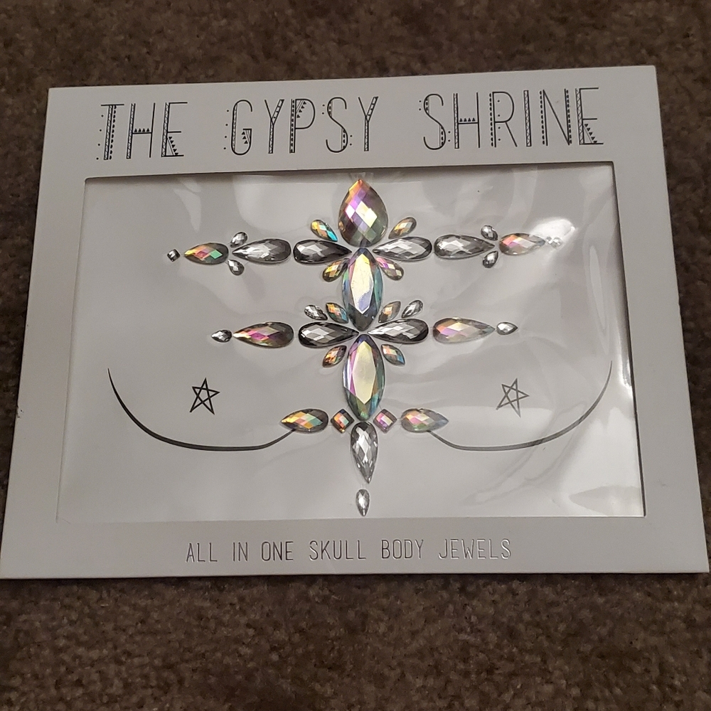 The Gypsy Shrine Skull All in one Body Jewels rave